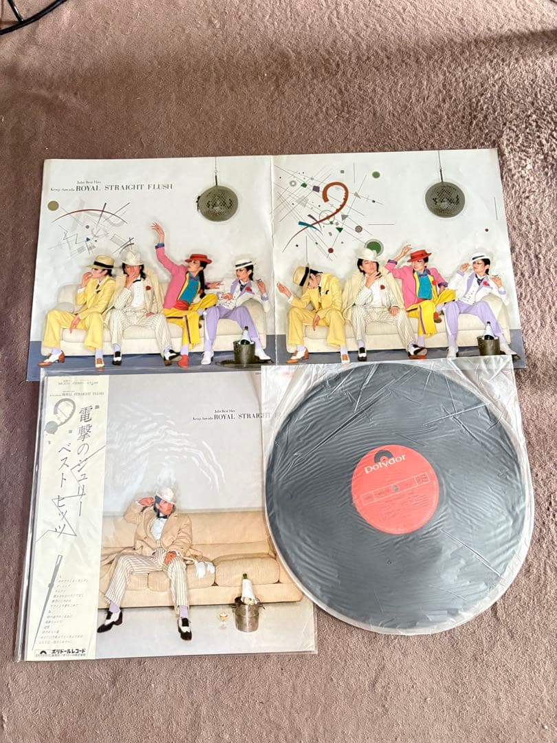 レコード LP版9枚セット（矢沢永吉、沢田研二、他）