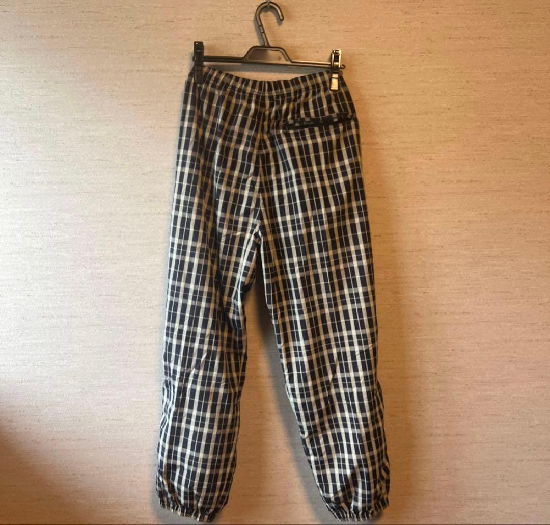 パンツ Supreme 18AW Nylon Plaid Track Pants M