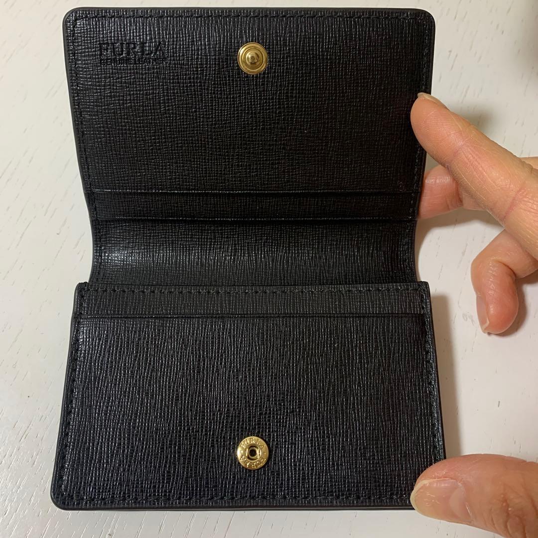 (新品)FURLA ブラック 名刺入れ