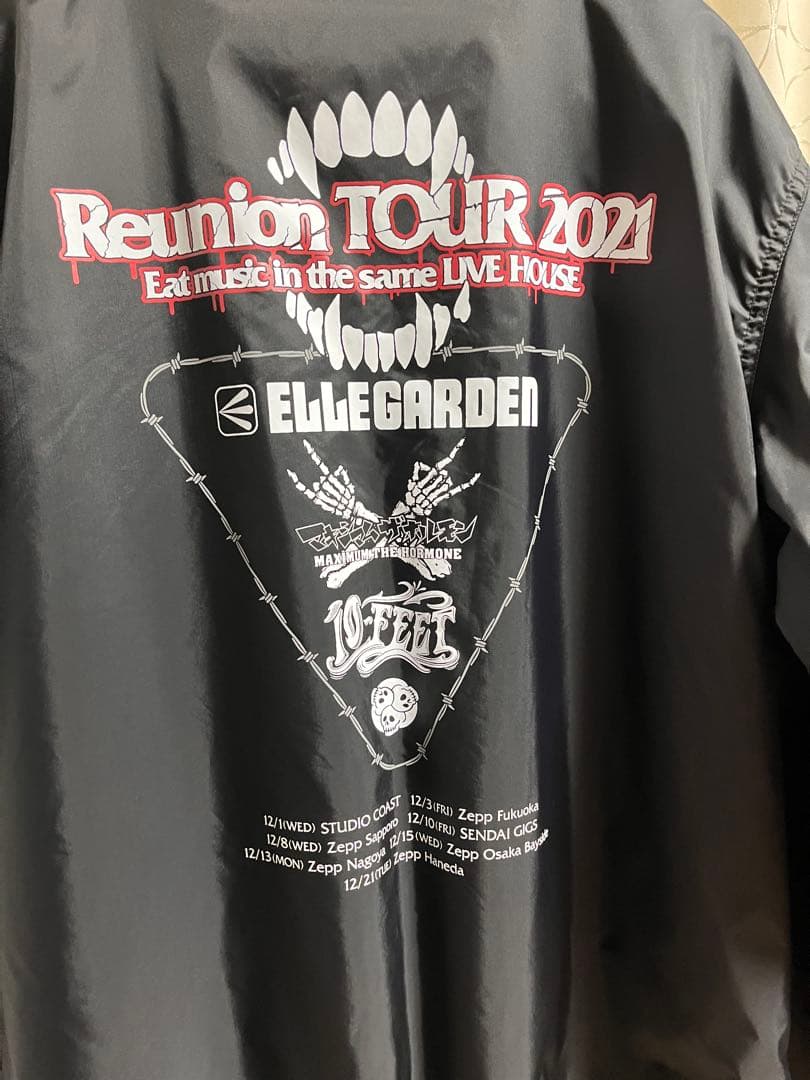 Reunion TOUR 2021 コーチジャケットELLEGARDEN