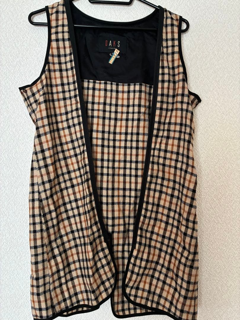 DAKS トレンチコート　M ブラック　ウールライナー付き