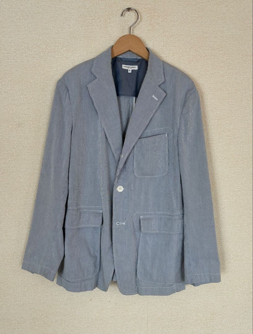 【ENGINEERED GARMENTS】シアサッカー ジャケット
