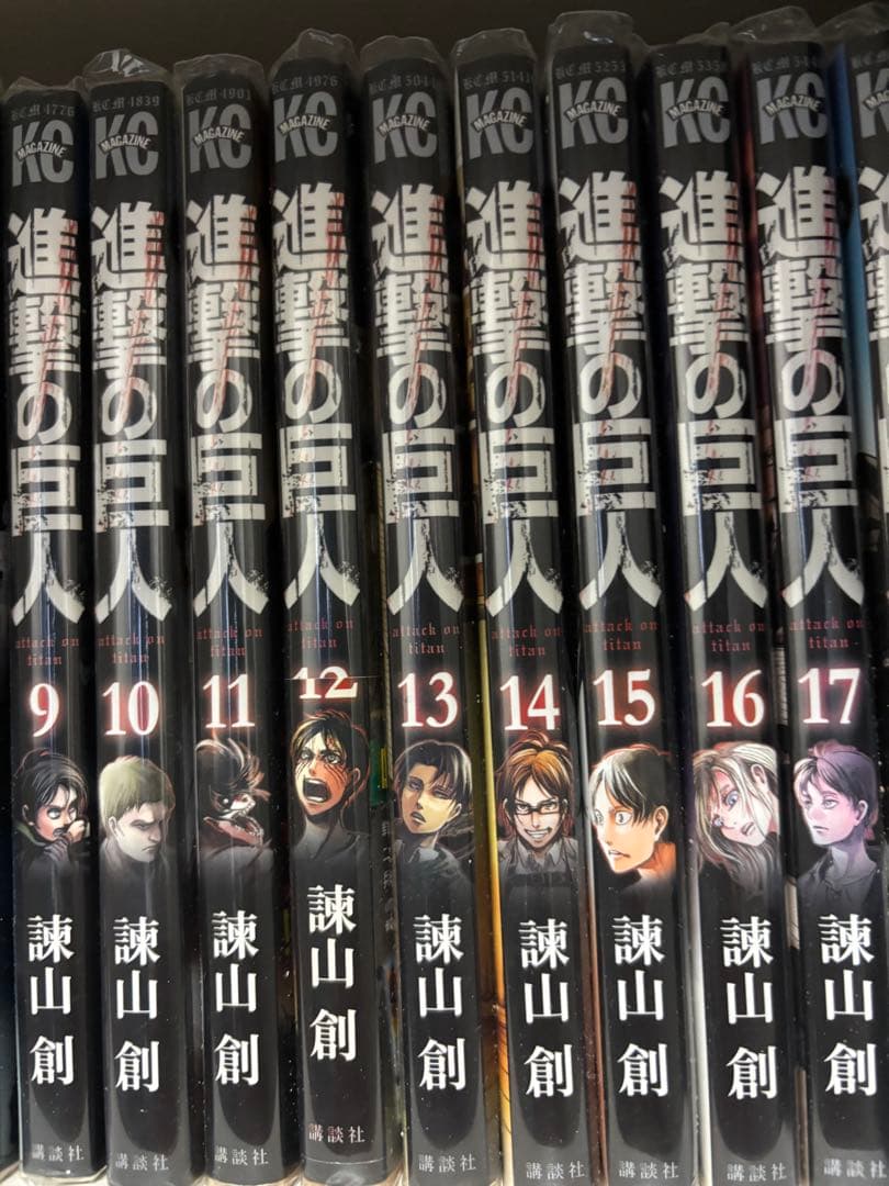 進撃の巨人 全巻セット (1-34巻)