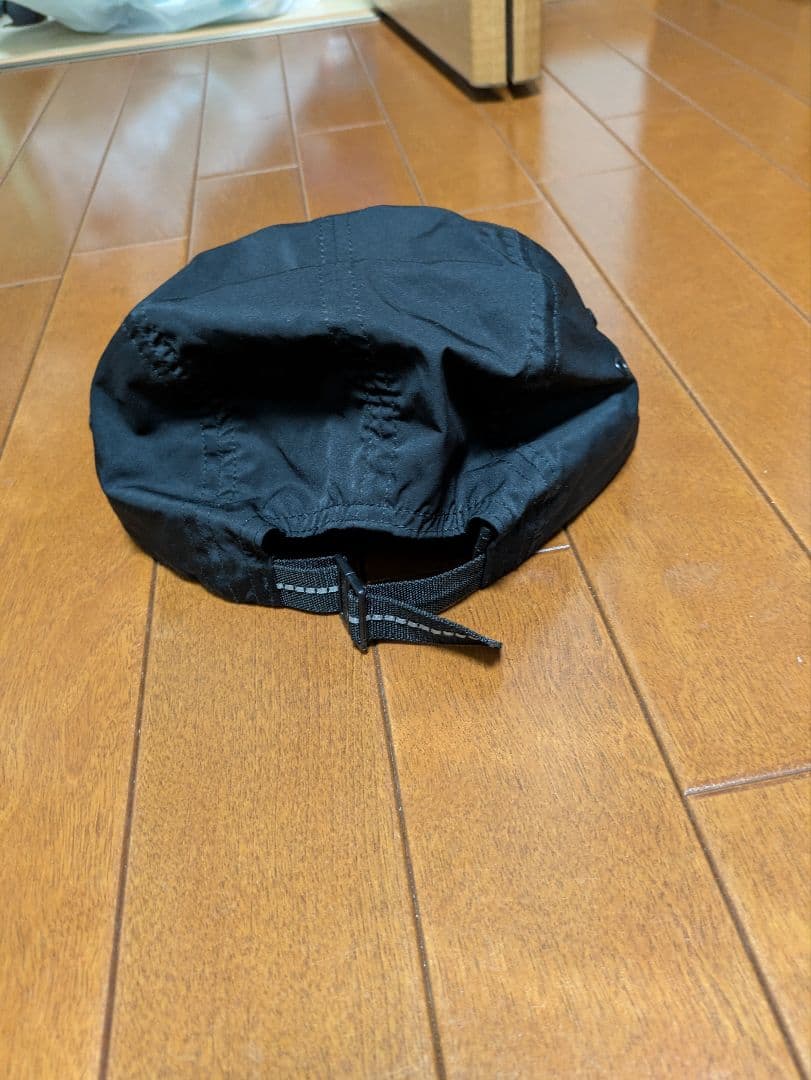 Supreme ブラック キャンプキャップ