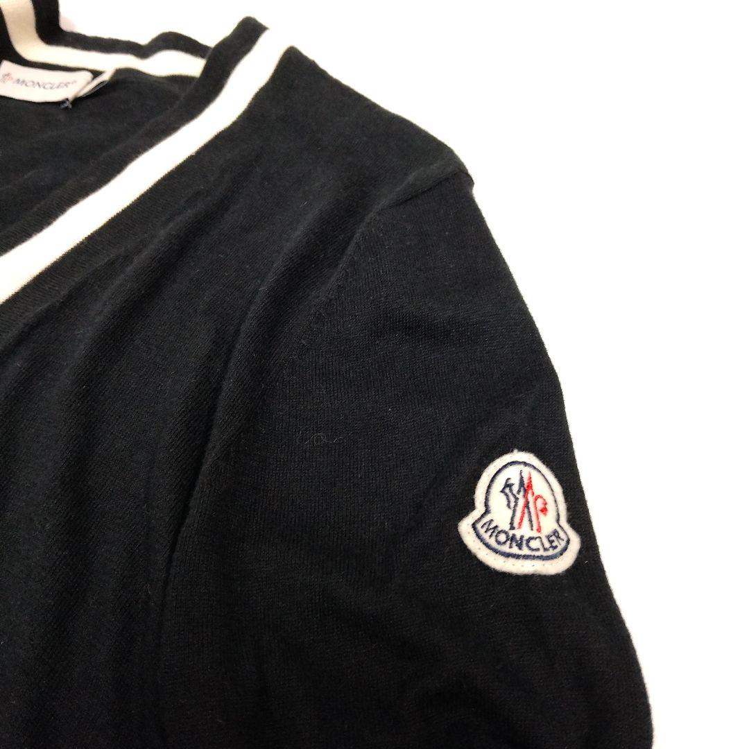MONCLER モンクレール シルク カーディガン ワッペン付き