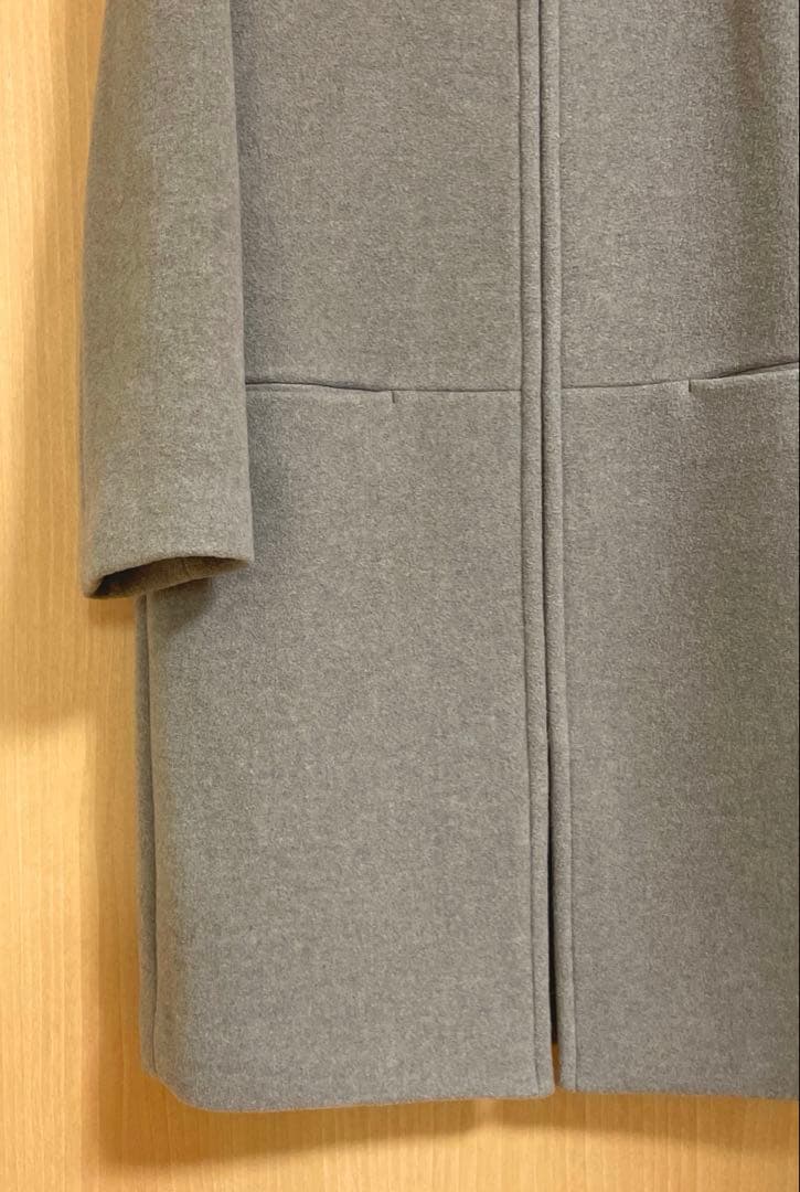 ☆極美品☆ NOBLE　定価52,800円 W/NyZipコート　ベージュ　36