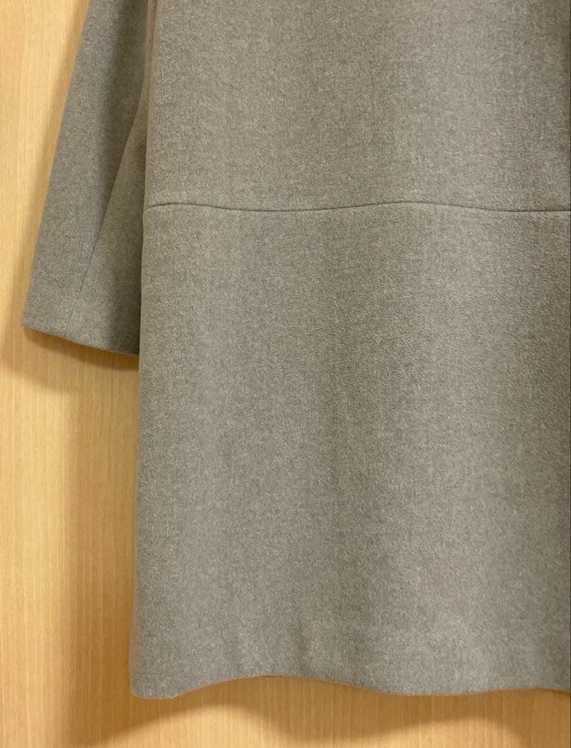 ☆極美品☆ NOBLE　定価52,800円 W/NyZipコート　ベージュ　36