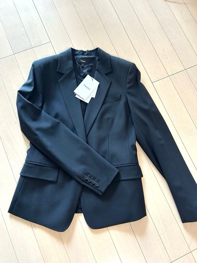 【新品未使用】Theory テーラードジャケットブラックTAILOR GABE2
