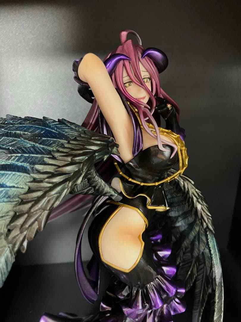 ち*ろ様 リペイントフィギュア アルベド ~純白の悪魔ver~