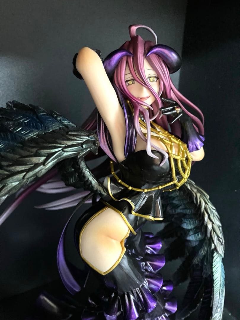 ち*ろ様 リペイントフィギュア アルベド ~純白の悪魔ver~