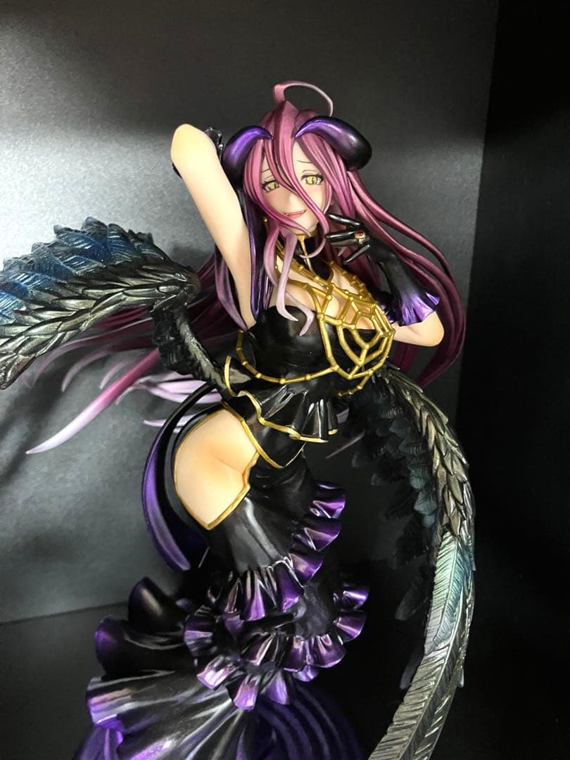 ち*ろ様 リペイントフィギュア アルベド ~純白の悪魔ver~