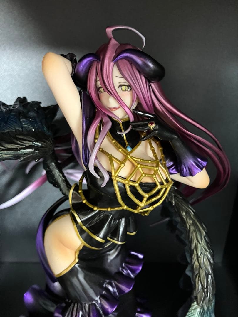 ち*ろ様 リペイントフィギュア アルベド ~純白の悪魔ver~