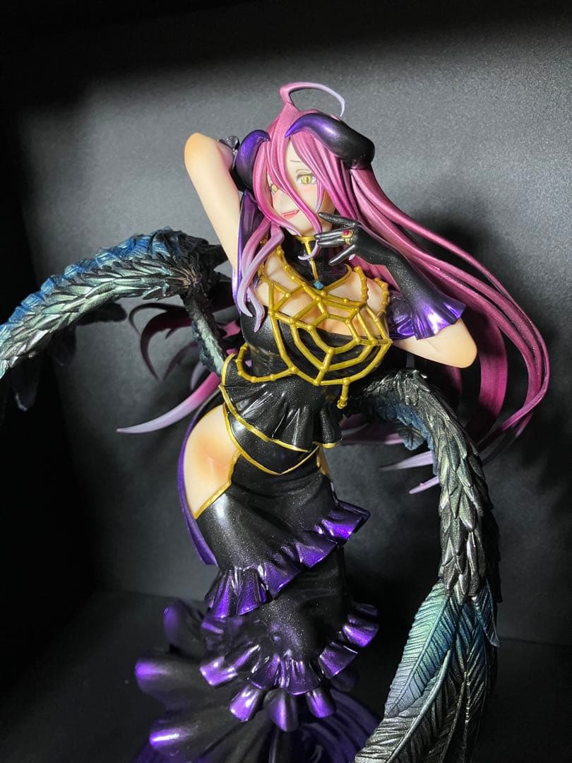 ち*ろ様 リペイントフィギュア アルベド ~純白の悪魔ver~