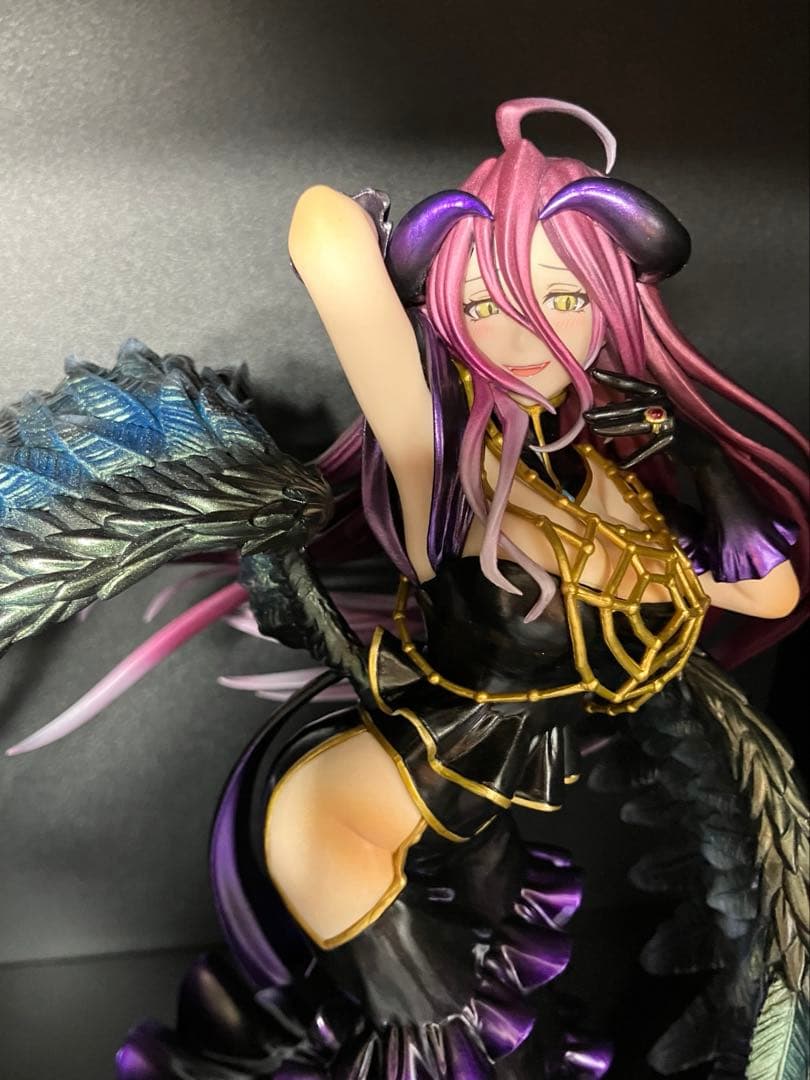 ち*ろ様 リペイントフィギュア アルベド ~純白の悪魔ver~