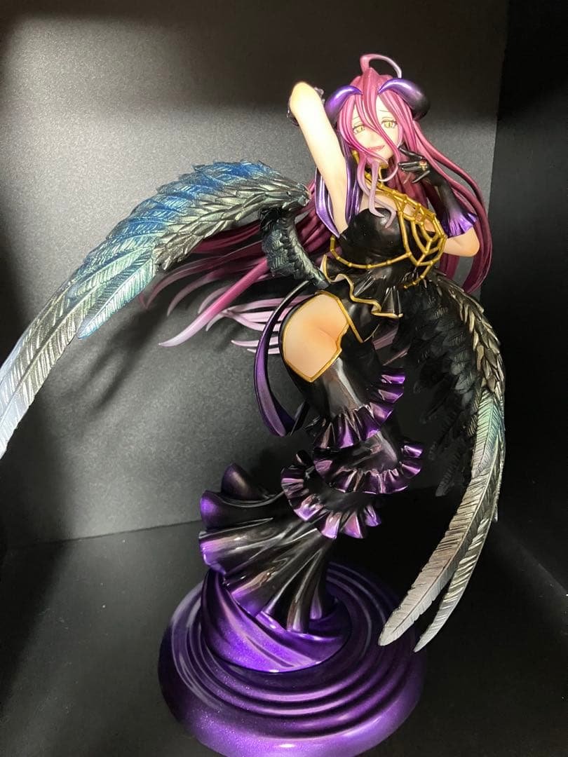 ち*ろ様 リペイントフィギュア アルベド ~純白の悪魔ver~