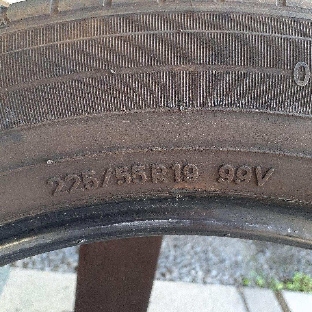 225/55R19 1本　中古