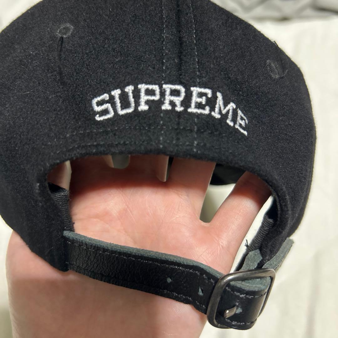 SUPREME キャップ S Logo 6-Panel Cap ブラック