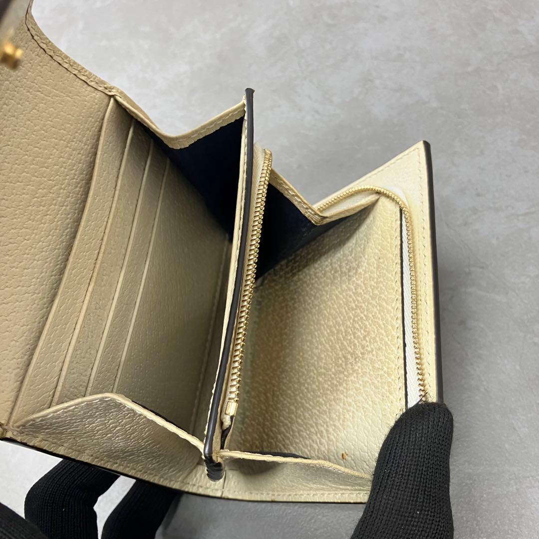 う*ら様 グッチ GUCCI オフディア コンパクト財布 箱・保存袋付き