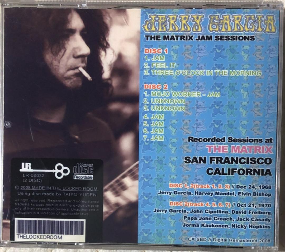 洋楽 Jerry Garcia / THE MATRIX JAM SESSIONS