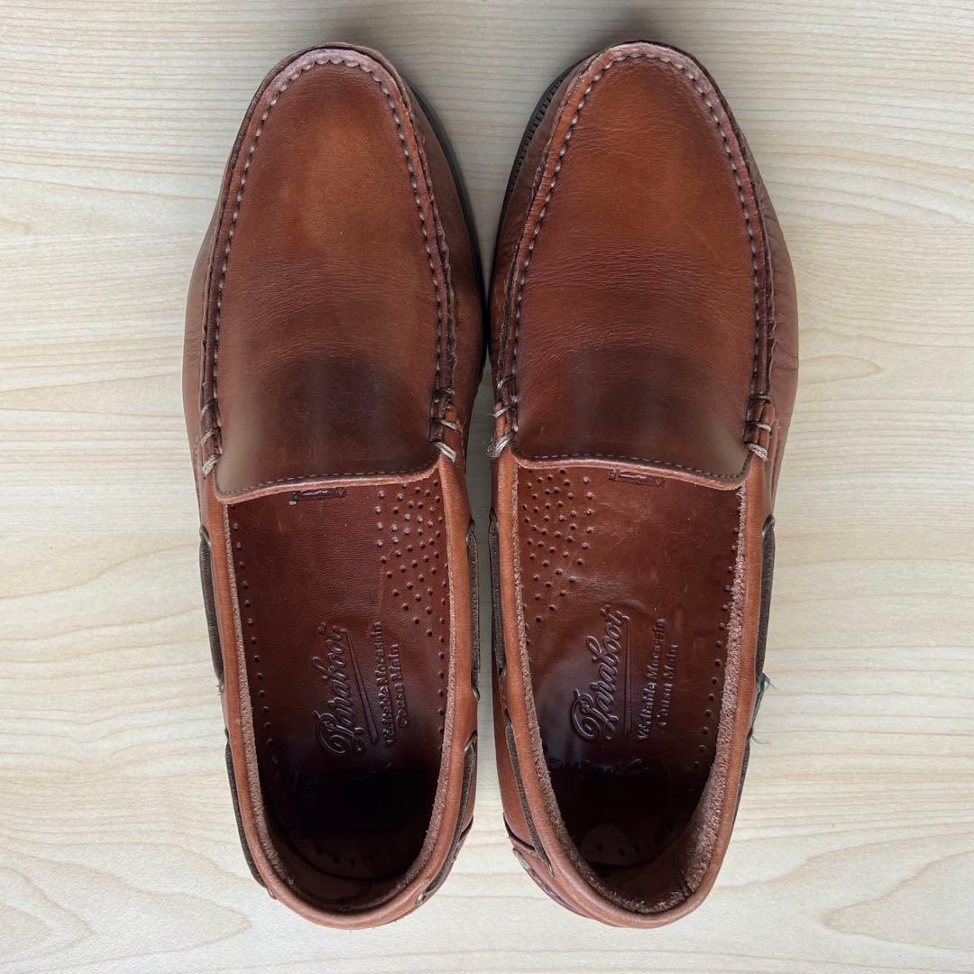 Paraboot / CORSE ビームス別注 パラブーツ モカシンローファー