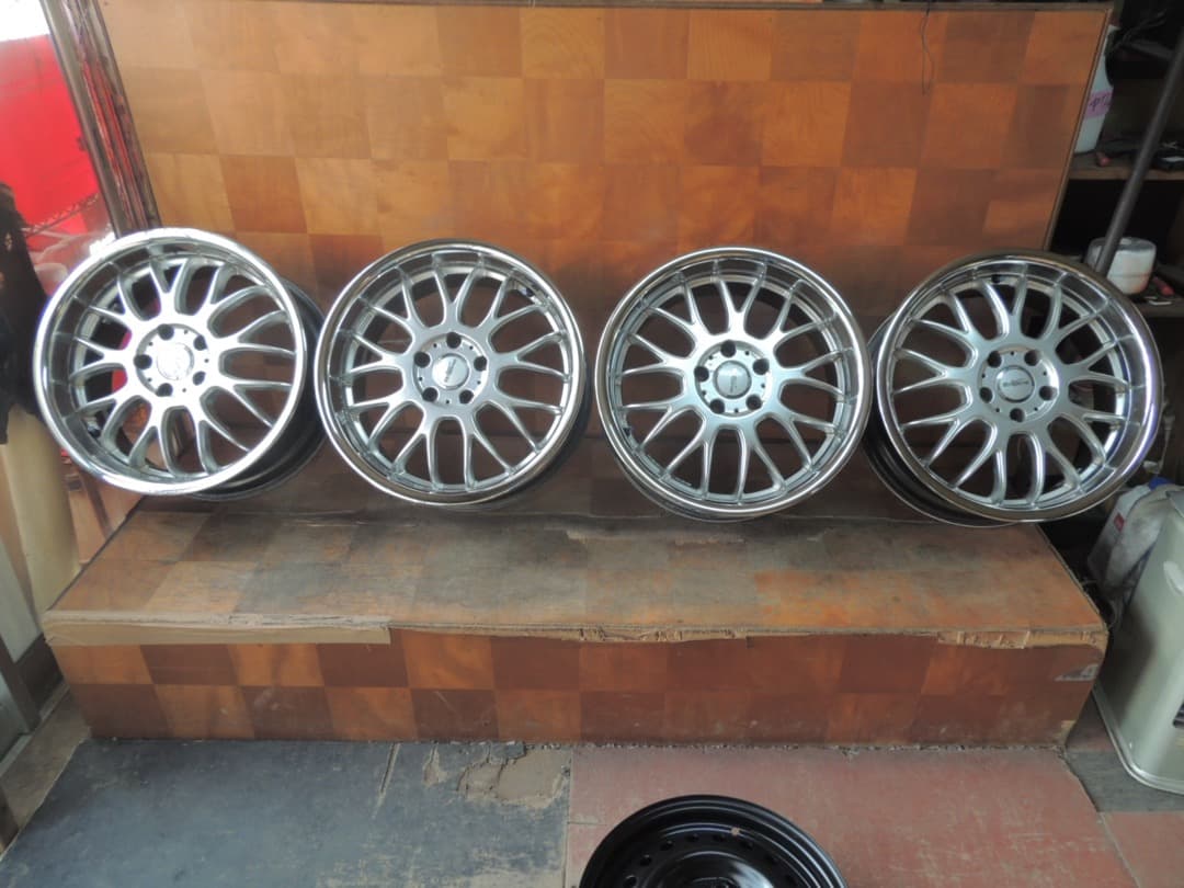 C131 18x7.5JJ 5穴 5ZIGEN アルミホイール 18インチ 4本
