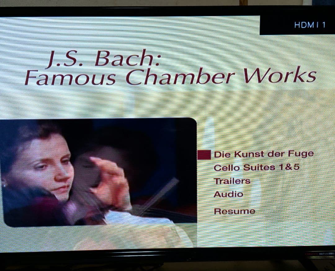 輸入盤　DVD　J.S. BACH Die Kunst der Fuge