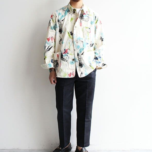 orslow オアスロウ 1940s Denim Coverall Paint