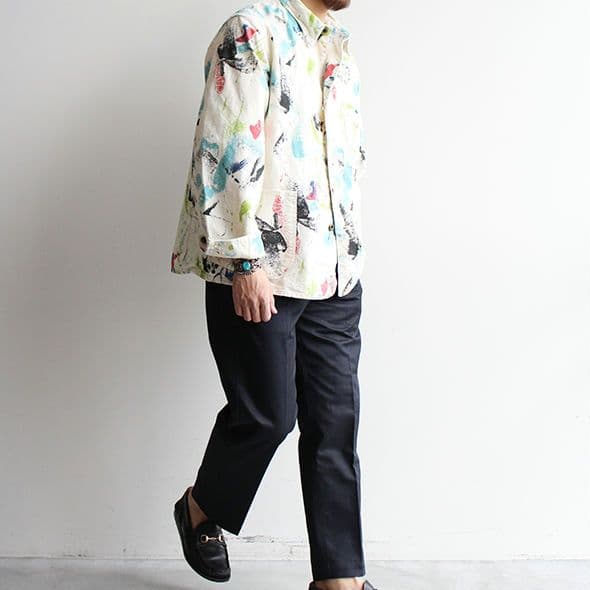 orslow オアスロウ 1940s Denim Coverall Paint