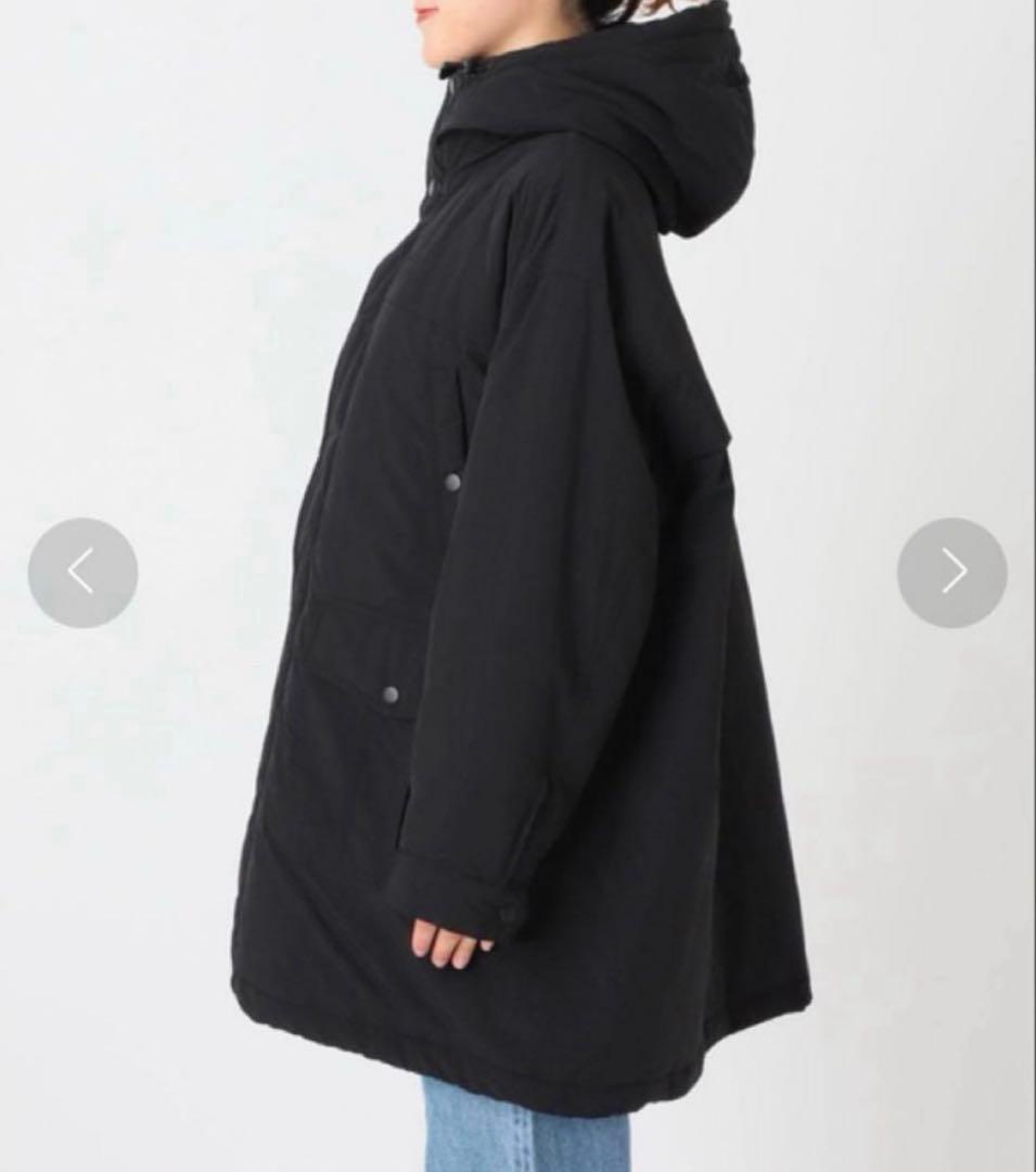 美品＊B.C STOCK ベーセーストック　パッディドウィンブレパーカー　黒