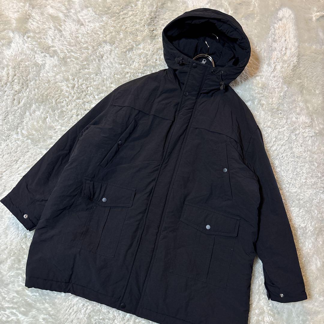 美品＊B.C STOCK ベーセーストック　パッディドウィンブレパーカー　黒