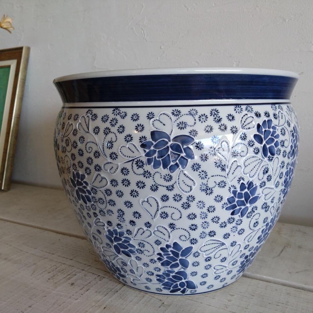 陶器鉢　火鉢　水鉢　メダカ鉢