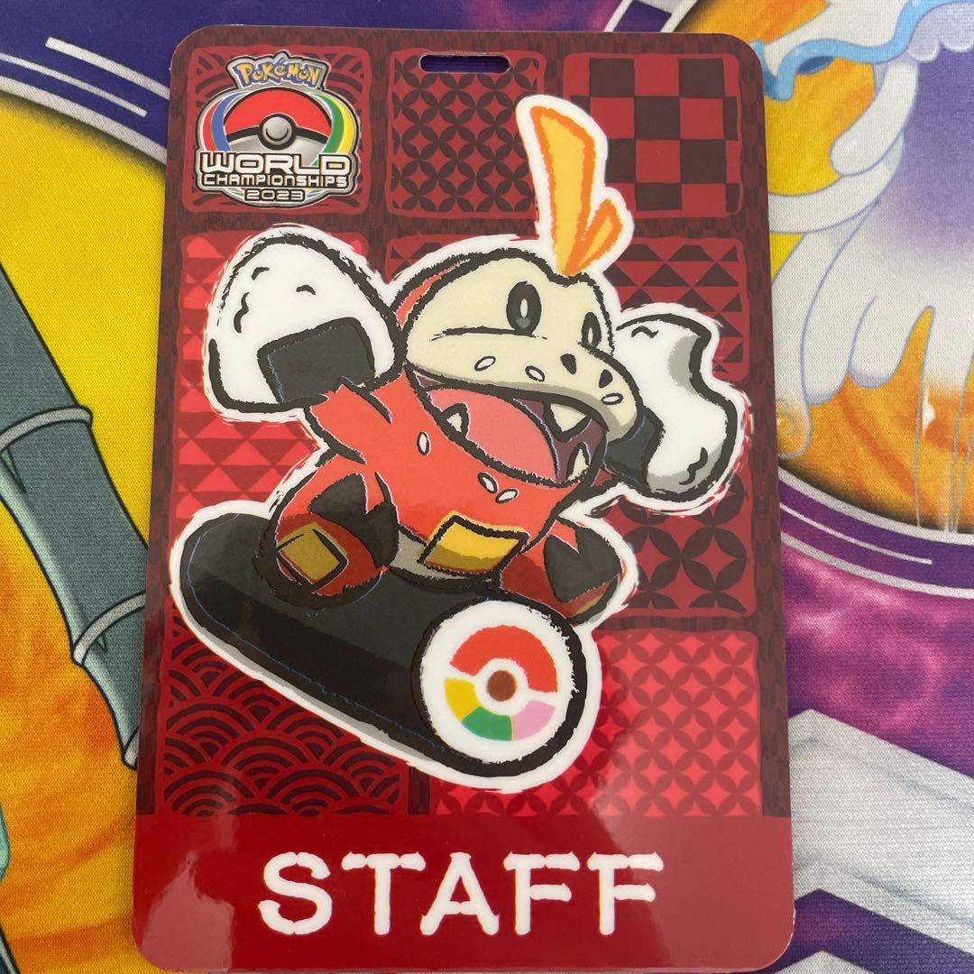 ポケモンwcs2023 スタッフバッジ　ピンズ