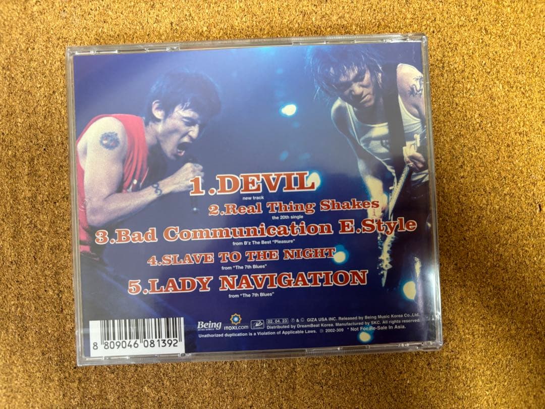 B'z DEVIL 韓国限定　新品未開封