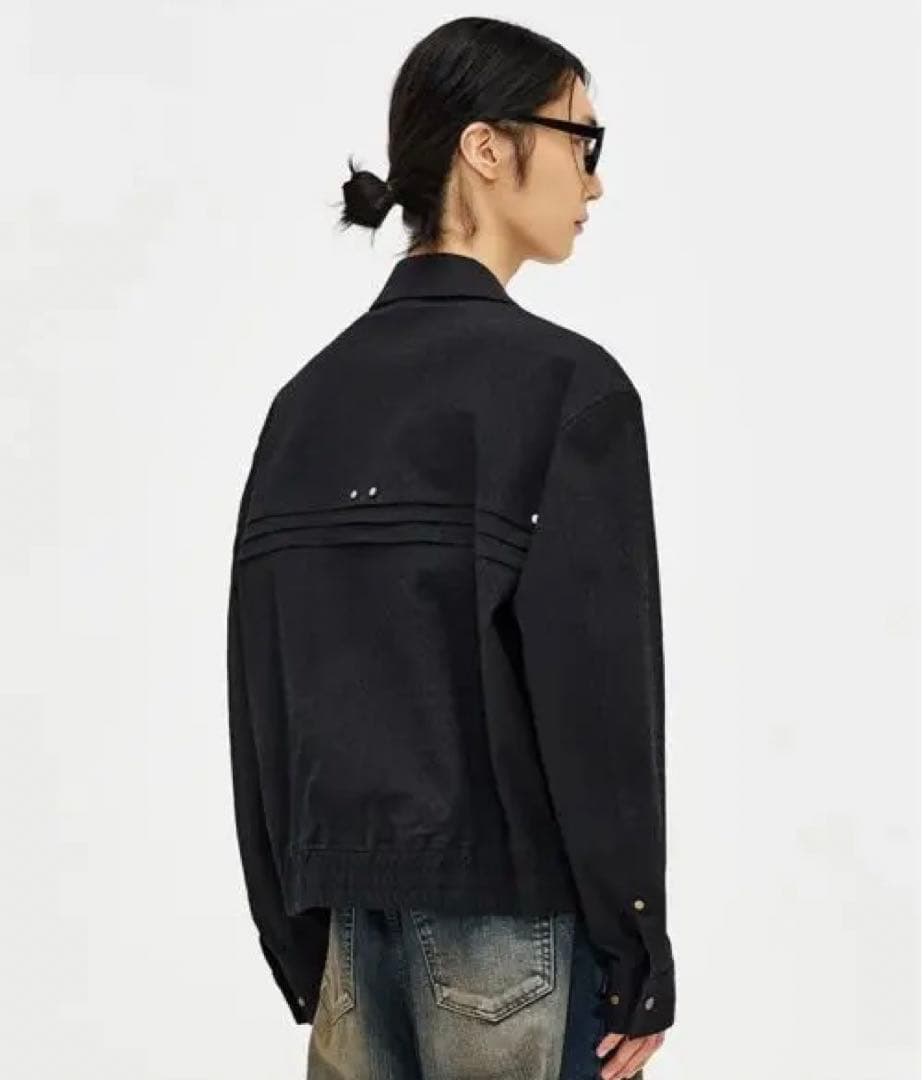 【セール中】Dusty Western Blouson Jacket Black