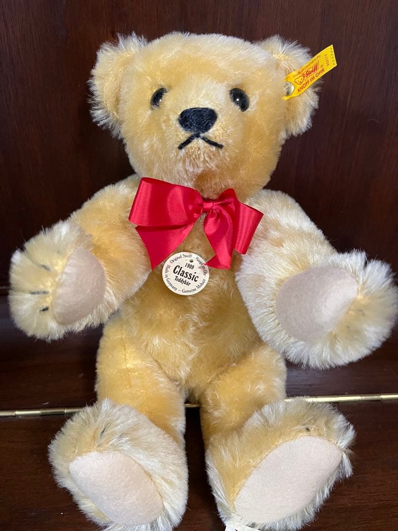 【新品】Steiff Classic Teddy ぬいぐるみ