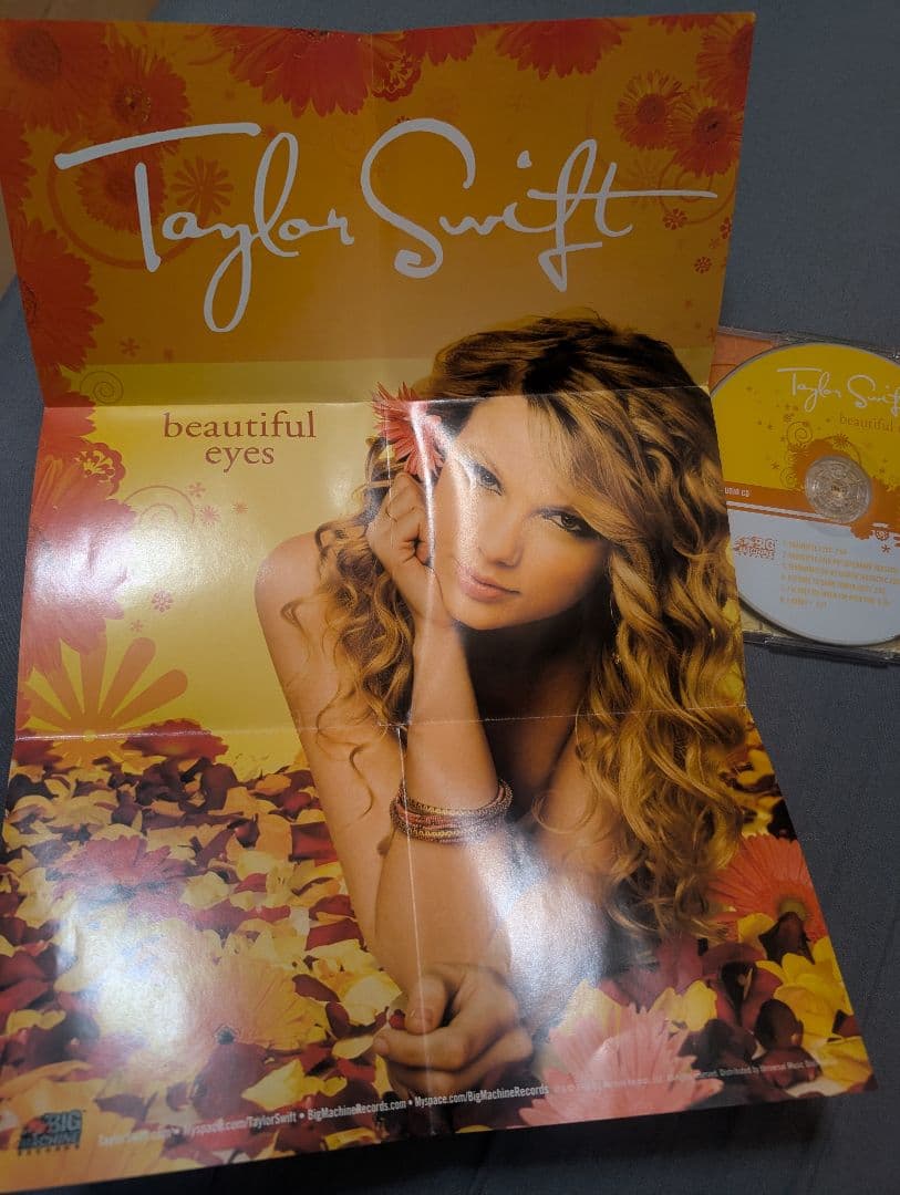 洋楽 Taylor Swift Beautiful Eyes CD