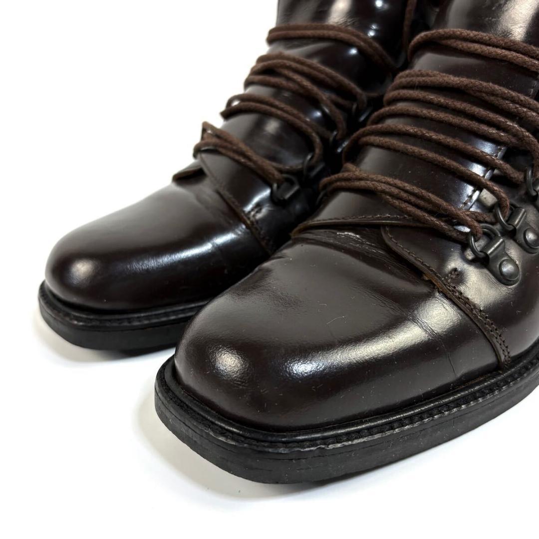 【美品】GUCCI マウンテン ブーツ 36イタリア製 保存箱 保存袋 付き