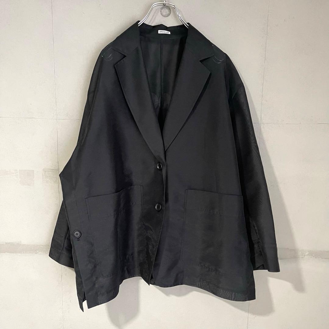 美品✨DRESSLAVE ドレスレイブ　シアーオーガンジービッグジャケット