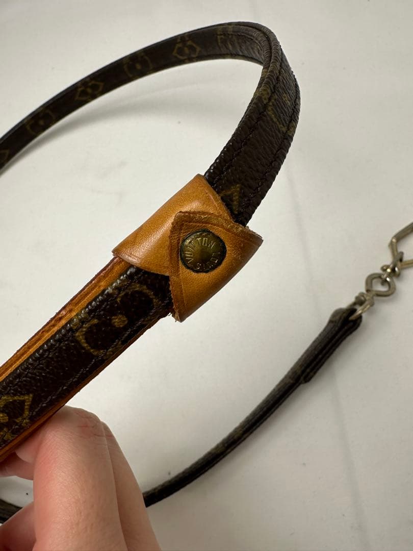 ルイヴィトン モノグラム レッス バクスター MM ドッグリード 犬用 ペット