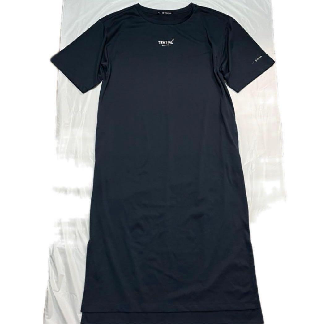TENTIAL BAKUNE Dry ワンピース　半袖　M　ネイビー