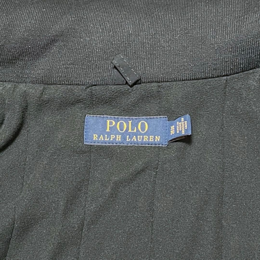 POLO ポロ ラルフローレン スウィングトップ ジャケット 黒 スミクロ XL