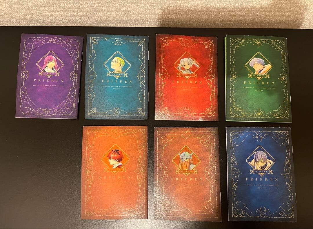 葬送のフリーレン　1〜14巻　魔導書型ミニノート7種付き
