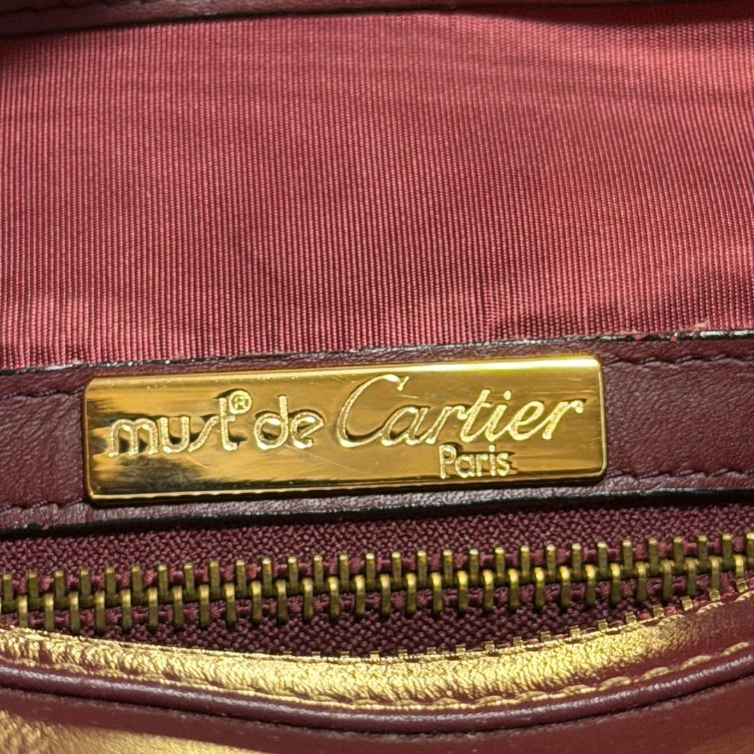 【Cartier】ミニボストンバッグ