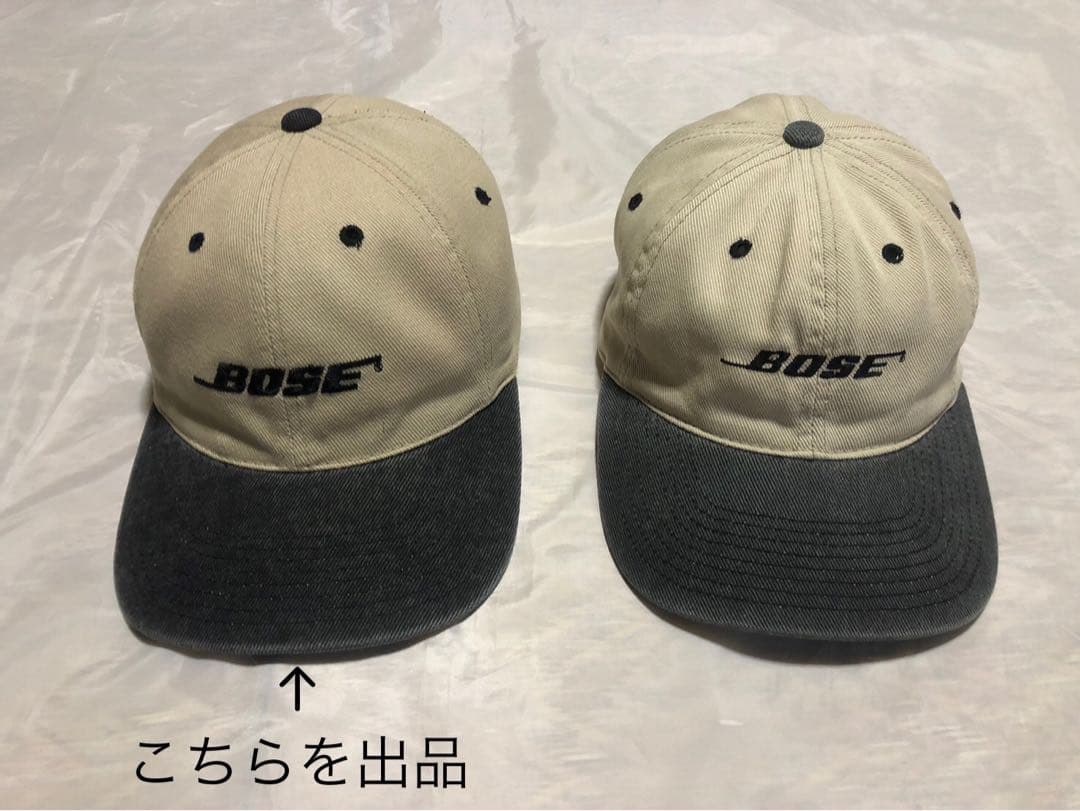 90s〜 “BOSE” ヴィンテージキャップ 企業ロゴ