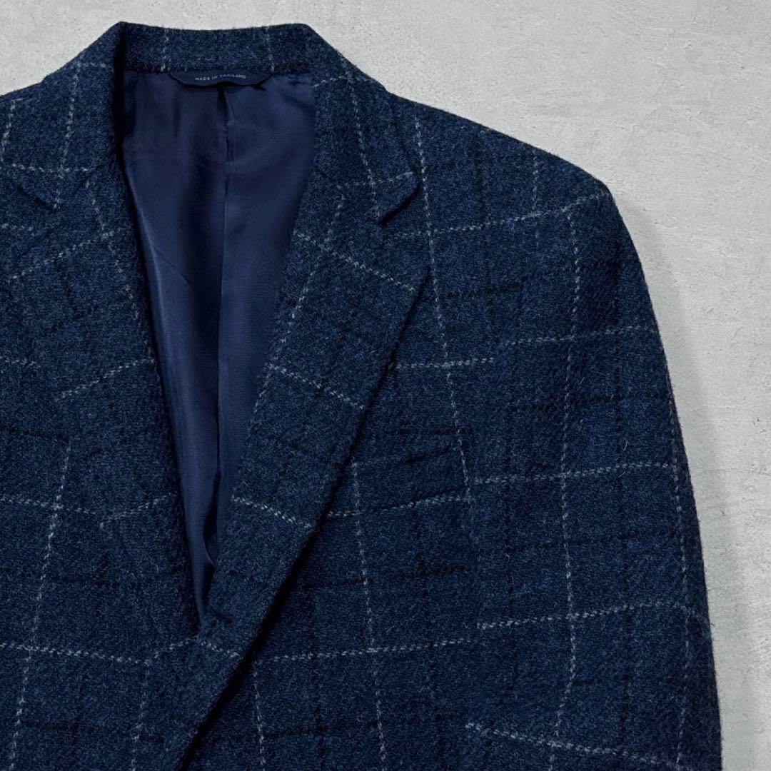 未使用20AW ブルックスブラザーズ ハリスツイード 段返り3つ釦 サックJKT