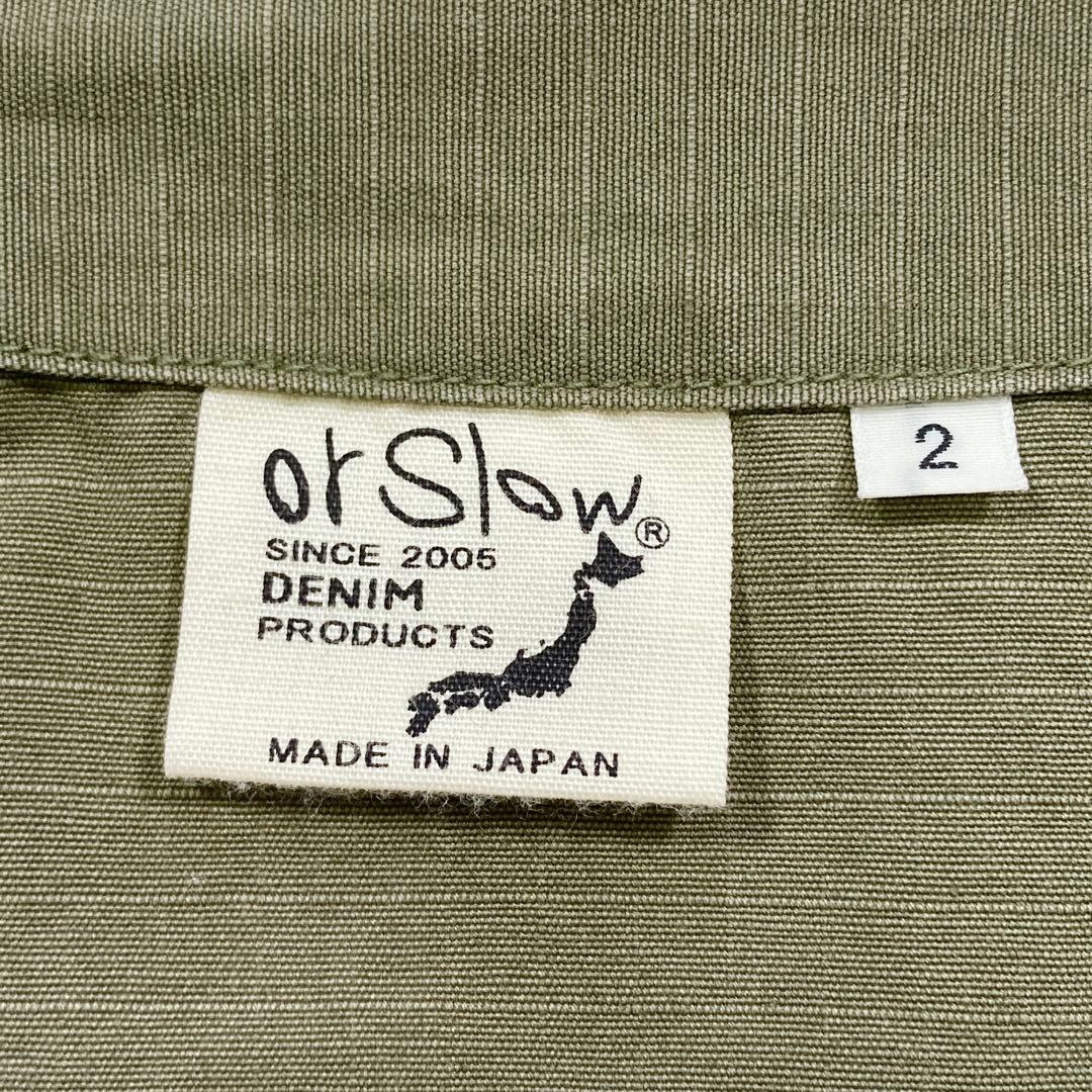 ジャケット・アウター orSlow US Army No Collar Short Jacket