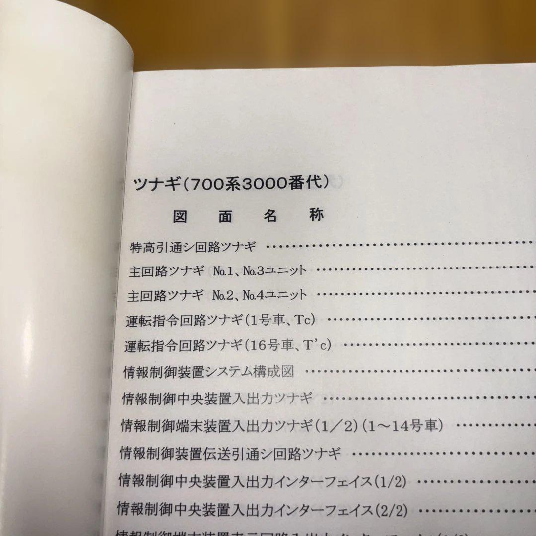 【一品物】JR西日本 技能訓練センター 教育資料（新幹線ツナギ図集）