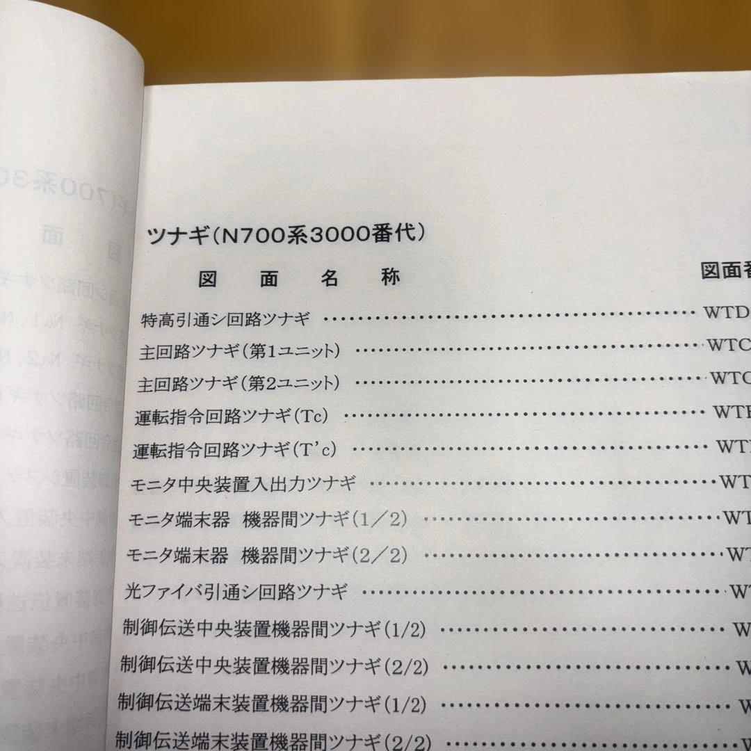 【一品物】JR西日本 技能訓練センター 教育資料（新幹線ツナギ図集）