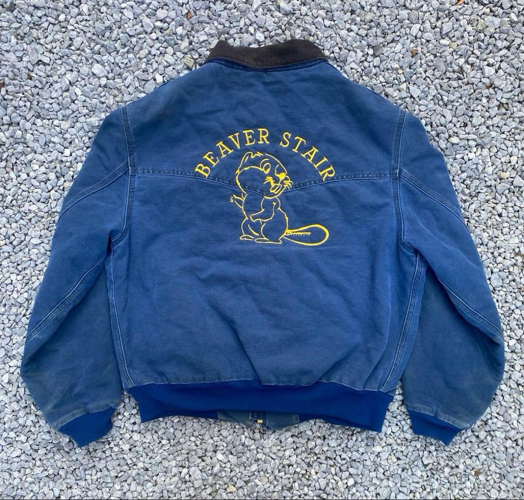 p*e様 Carhartt サンタフェジャケット　90s USA製 J14ブルー