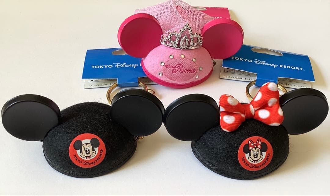 ディズニー　ファンキャップ　キーホルダー